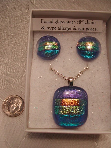 Fused Glass Jewelry - Custom Designed, Hand Made