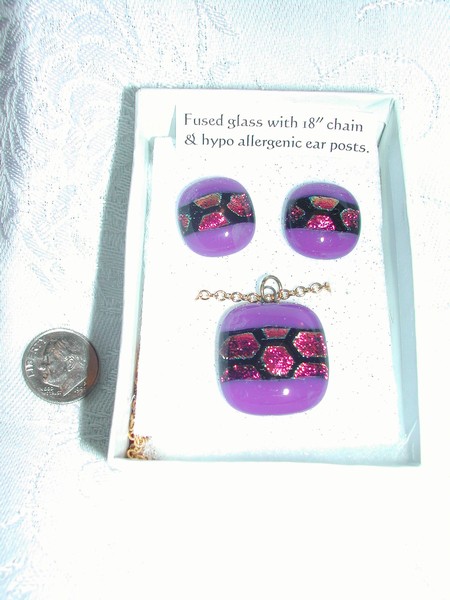 Fused Glass Jewelry - Custom Designed, Hand Made