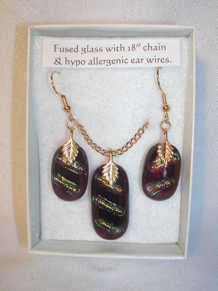 Fused Glass Jewelry - Custom Designed, Hand Made