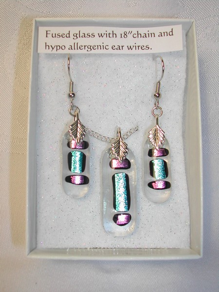 Fused Glass Jewelry - Custom Designed, Hand Made