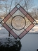Stained Glass Panels With Depression Glass Plates