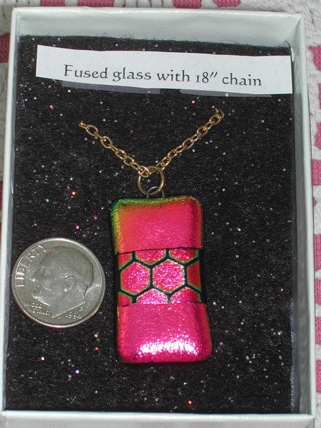 Fused Glass Jewelry - Custom Designed, Hand Made Cont.