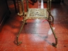 Victorian Brass/Marble Lamp Stand
