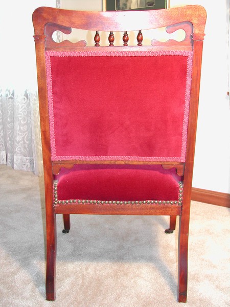 Elegant Victorian Parlor Chair