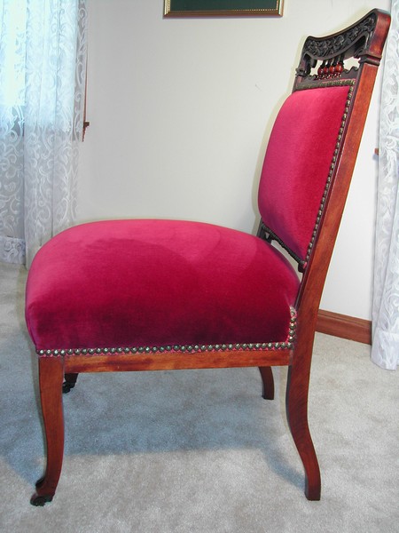 Elegant Victorian Parlor Chair