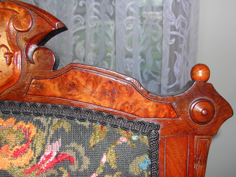 Lovely Victorian Eastlake Style Parlor Chair
