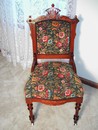 Lovely Victorian Eastlake Style Parlor Chair