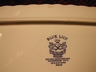 A Lovely Blue Lily Ironstone Butter Dish Staffordshire England