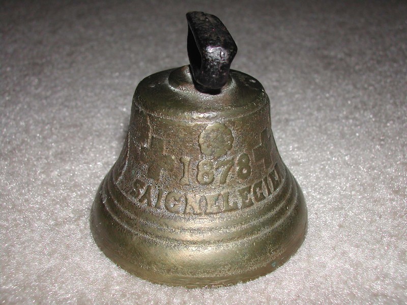 Swiss Bronze Cow Bell 1878 "Chiantel Fondeur"