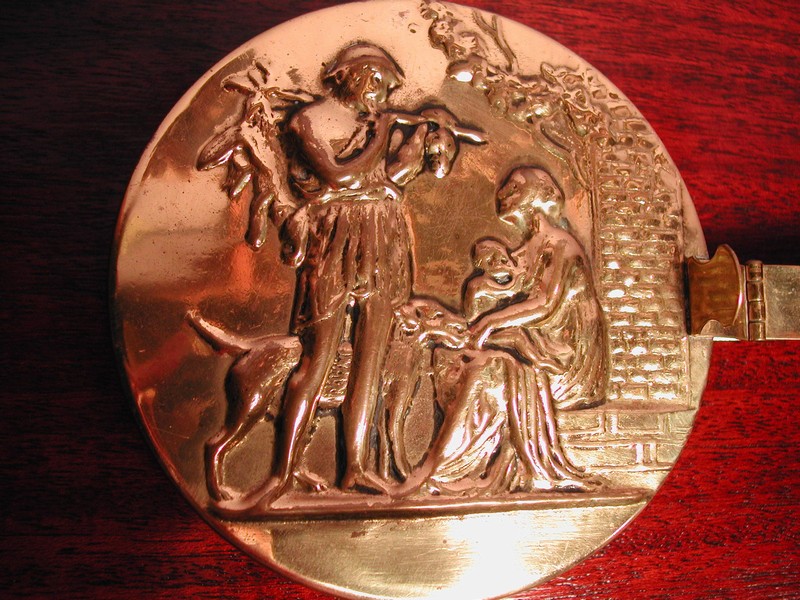Brass Silent Butler Peerage England