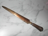 Art Deco Style Brass Letter Opener Vintage