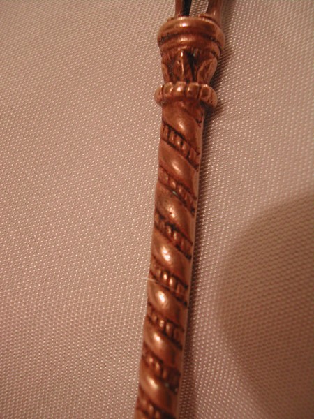 Antique Brass Spoon England Gentleman Finial