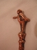 Antique Brass Spoon England Gentleman Finial