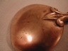 Antique Brass Spoon England Gentleman Finial