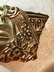 Fantastic JJ Retro Exotic Lady Gold Tone Brooch Pin