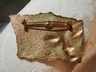 Fantastic JJ Retro Exotic Lady Gold Tone Brooch Pin