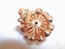 Fantastic Rhinestone & Gold Tone  Fashion Jewelry Clip-on Earrin