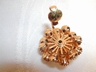 Fantastic Rhinestone & Gold Tone  Fashion Jewelry Clip-on Earrin