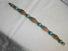 Faux Turquoise Filigree Bracelet Arthur Pepper 1955-80