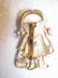 JJ Jonette Jewelry Co. Gold Tone Little Girl Pin