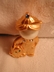 JJ Jonette Jewelry Co. Gold Tone Little Boy & Dog Pin