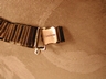 Sarah Coventry Brushed Silver tone Multicolor Cabochon Bracelet