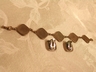 Hoffman Mother of Pearl Bracelet and Earrings Vintage