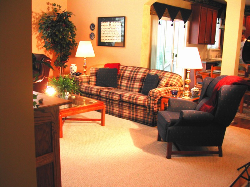 Before A Classic Family Room Re-design