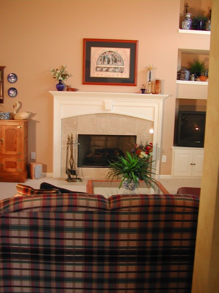 Before A Classic Family Room Re-design