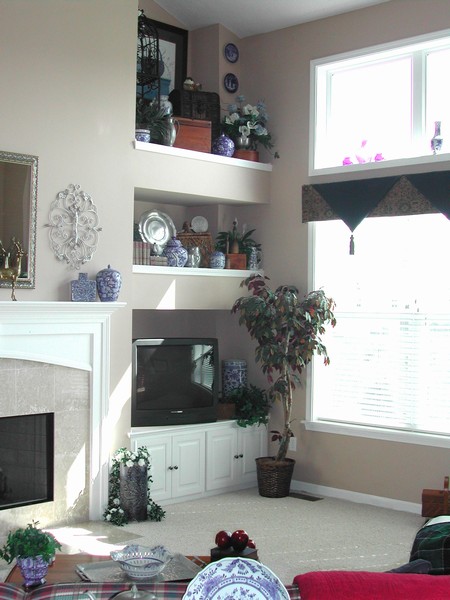 Classic Family Room Re-design After