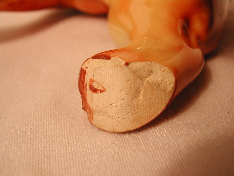 Vintage Russet Color Ceramic Chow