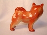 Vintage Russet Color Ceramic Chow