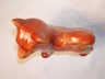 Vintage Russet Color Ceramic Chow