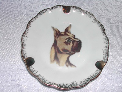 Ashtray Gilt - Boxer