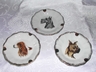 Ashtray Gilt - Schnauzer