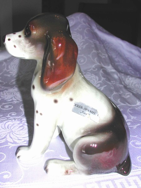 Ceramic Cocker Spaniel Germany Vintage