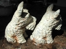 Vintage Metal Scottie Dog Bookends
