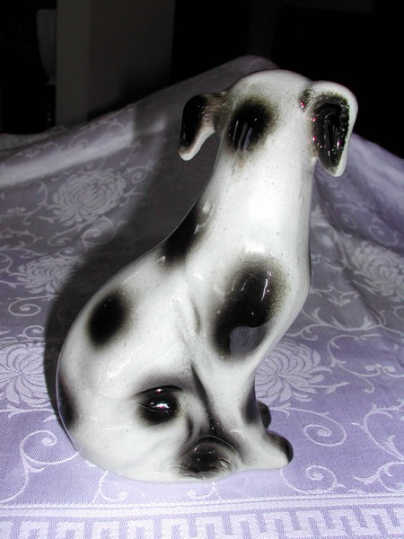 Ceramic Spotted Mutt Dog Brazil