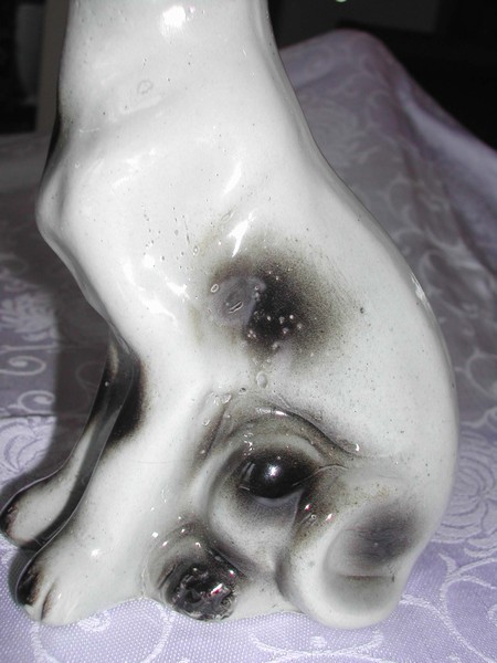 Ceramic Spotted Mutt Dog Brazil