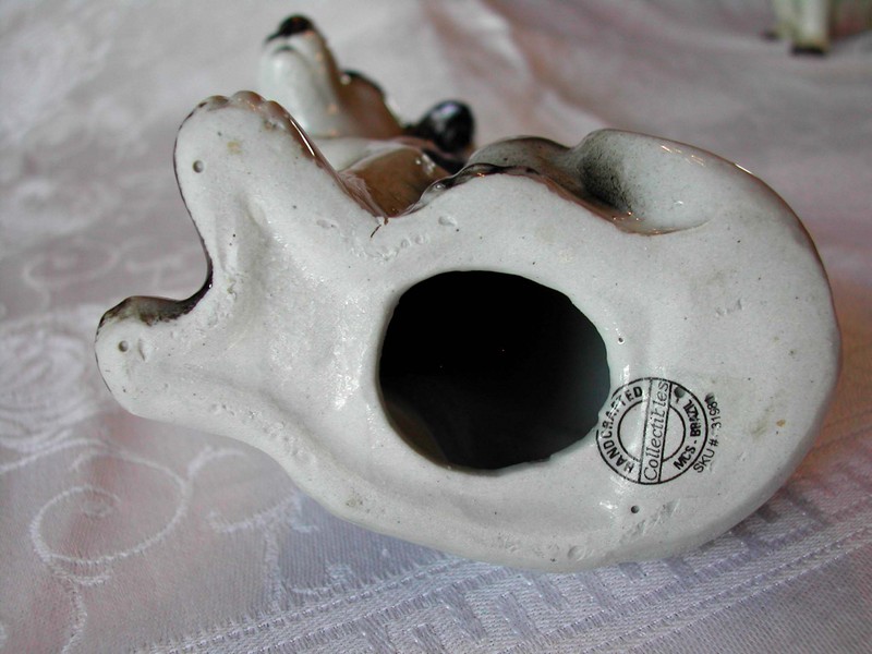 Ceramic Spotted Mutt Dog Brazil