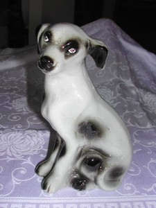 Ceramic Spotted Mutt Dog Brazil