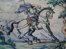 Large Spanish Talavera Majolica Charger
