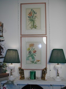 Pair of Laurence Perugini Water Color Prints