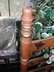 Vintage Ladder Back Chair Rush Seat