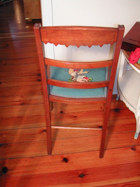 Vintage Eastlake Style Burlwood Veneer Clown Chair