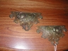 Vintage Art Nouveau/Art Deco English Brass Batwing Drawer Pulls