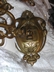Pair of French Bronze Art Nouveau Candle Sconces