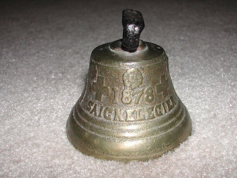 Swiss Bronze Cow Bell 1878 "Chiantel Fondeur"