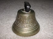 Swiss Bronze Cow Bell 1878 "Chiantel Fondeur"