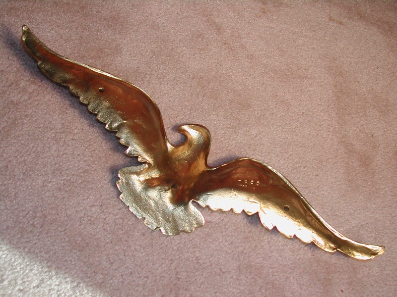 Magestic Iron Art Guilded Eagle